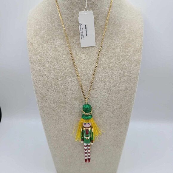 Betsey Johnson Nutcracker Pendant NWT  NEW - Picture 1 of 8